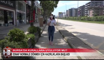 Bursa'da esnafı koronavirüs vurdu!  (ÖZEL HABER)