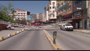 Tatbikatındaki kazada yaralanan itfaiye erinden acı haber