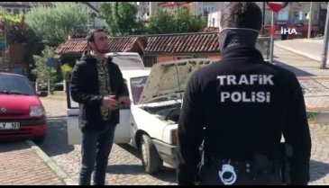 Bursa'da iki gencin yaptıkları 'yok artık' dedirtti!