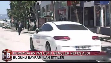 Bursa'da 65 yaş üstü gençler nefes aldı, bugünü bayram ilan ettiler (ÖZEL HABER)