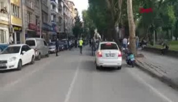 Bursa'da motosiklet yayaya çarptı
