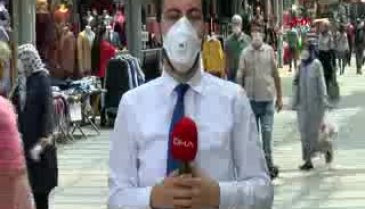 Bursalılar sokağa çıkma yasağı öncesi çarşı ve pazarları doldurdu