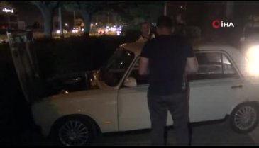 Bursa'da sahte plakalı araçla trafiği tehlikeye soktular