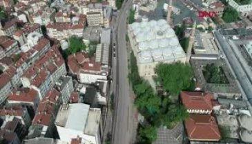 Bursa'da yasağın ilk günü cadde ve meydanlar boş kaldı