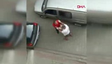 Bursa'da sokağa çıkma yasağında, fırıncıların kavgası kamerada