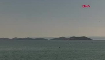 Bursa Uludağ, Bostancı Sahili'nden görüntülendi