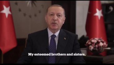 Cumhurbaşkanı Erdoğan'dan ABD'deki Müslümanlara mesaj