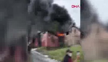 Fabrikada korkutan yangın
