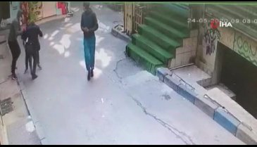 Bayram sabahı yaşlı adam gasp edildi!