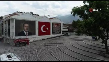 Bursa havadan görüntülendi