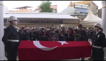 Bursa şehidi gözyaşlarıyla uğurlandı