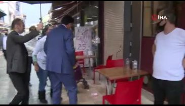 Bursa'da normalleşme sürecinde esnafa moral