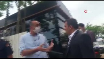 Bursa'da kaçak bina yıkımda kavga çıktı!