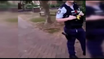 Avustralya'da siyahi genci çelme takarak gözaltına alan polise soruşturma
