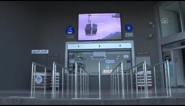 Bursa'da 1810 rakımlı teleferikte "yeni normal hayat" hazırlığı tamamlandı