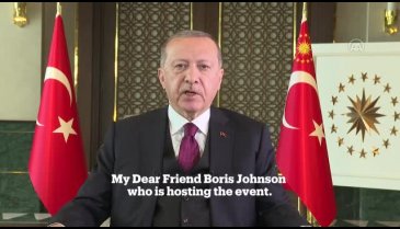 Erdoğan'dan küresel Aşı Zirvesi'ne mesaj