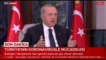 Cumhurbaşkanı Erdoğan: "Her şeyi serbest bıraktık diye bu iş bitti anlamına gelmez"