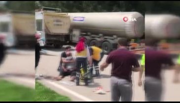 Bursa'da vicdansız sürücü çarptı, kaçtı