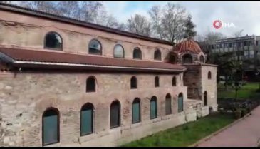 Bursa İznik'teki Ayasofya 9 yıldır cami olarak hizmet veriyor