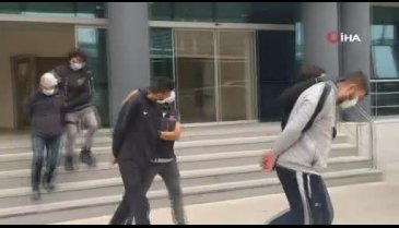 Bursa'da uyuşturucu şüphelileri adliyeye sevk edildi
