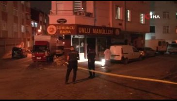 Bir grup, ekmek fırınını kurşun yağmuruna tuttu