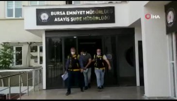 Bursa'da 2 kişiyi darp ederek 1 kişinin ölümüne sebep olan şüpheli adliyede