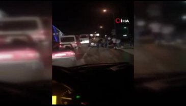 Bursa'da kontrolden çıkan otomobil takla attı: 2 yaralı
