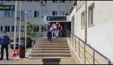Bursa'da suç örgütü şüphelisi 22 kişi adliyeye sevk edildi