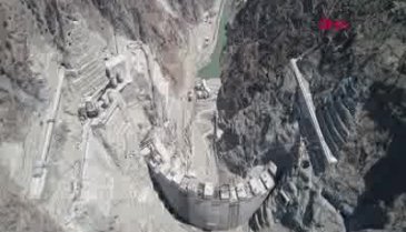 Yusufeli Barajı'nda son 65 metre