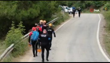 Bursa'da arama çalışmalarında sel alarmı