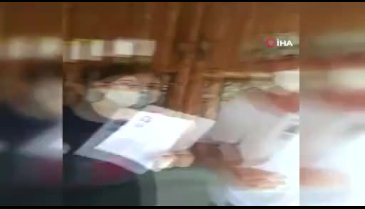Bursa'da baba-kız birlikte üniversite sınavına girdi