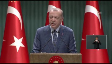 Cumhurbaşkanı Erdoğan: "Kısa Çalışma Ödeneği'ni 1 ay daha uzatıyoruz"