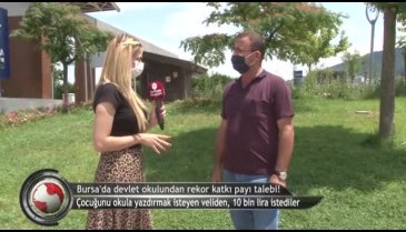 Bursa'da devlet okulundan kayıt için rekor ücret talebi! (ÖZEL HABER)