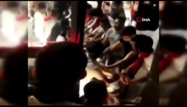 Bursa'da asker uğurlamasında koronaya meydan okudular!
