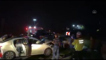 Bursa plakalı otomobille çarpıştı: 6 yaralı
