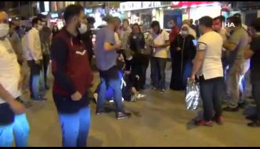 Bursa'da motosiklet çarpan kadını hastaneye gitmek için kimse ikna edemedi