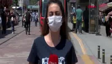 Bursa'da maske kuralına riayet edilmiyor