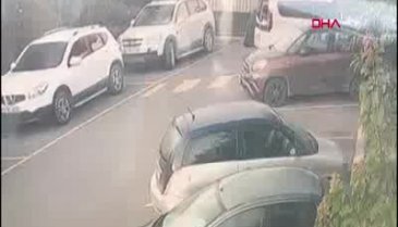 Böyle geldi, dakikalar sonra ortalığı savaş alanına çevirdi!
