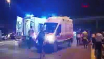 TEM'de yolcu otobüsü devrildi: 1 ölü, 17 yaralı