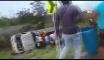 Kolombiya'da petrol tankeri patladı: 7 ölü, 40 yaralı