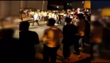 Yine düğün yine halay... Korona virüsle kol kola oynadılar