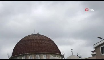 Bursa'da cami kubbesinde ölümüne tamir