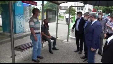 Bursa Yıldırım'da 'sosyal mesafe, maske ve hijyen' denetimi yapıldı