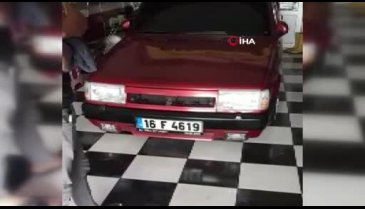 Bursa'da modifiyeli araca ceza üzerine ceza