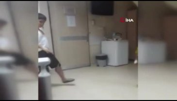 Virüsü yenen kardeşlerden zeybekli kutlama