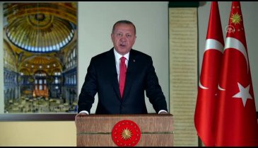 Cumhurbaşkanı Erdoğan: Ayasofya'da ilk namaz 24 Temmuz Cuma günü kılınacaktır