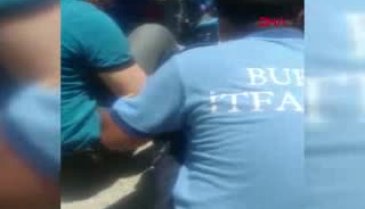 Bursa'da bisikletin direksiyonu bacağına saplandı