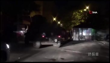 Polislerden film gibi operasyon