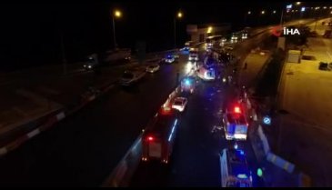 Bursa'da yolcu otobüsü devrildi! Ölü ve çok sayıda yaralı var