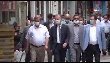 Bursa İnegöl'de "Maskeni Tak, Örnek Ol" etkinliği